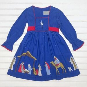 ELEANOR ROSE VGUC Christmas Nativity Scene Dress